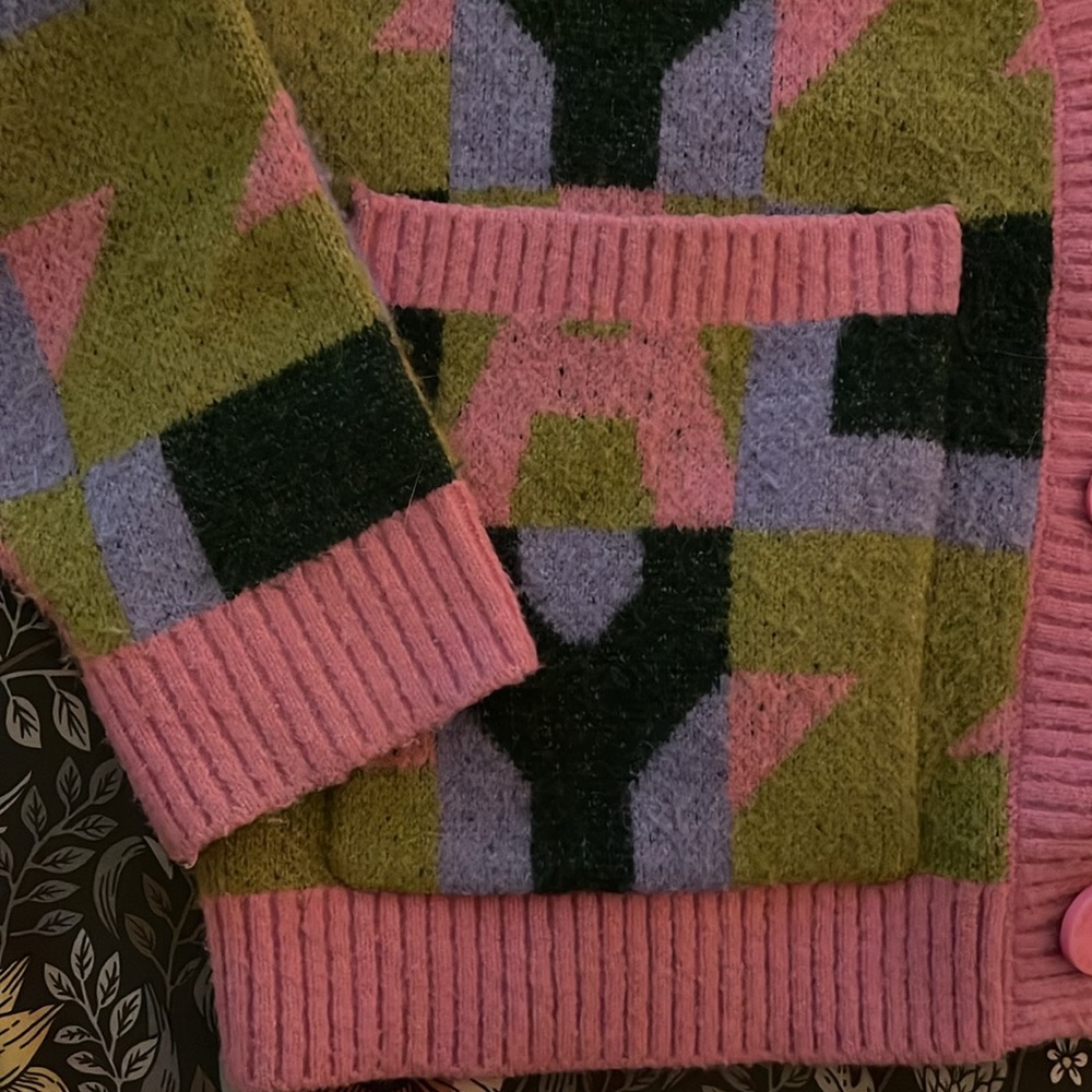 Lazy Oaf lazy checkered cardigan - Picture 4 of 7